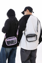 Load image into Gallery viewer, Clear Crossbody Bag with Guitar Strap
