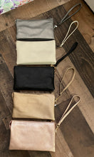Load image into Gallery viewer, Riley Crossbody / Clutch - Black or Rose Gold

