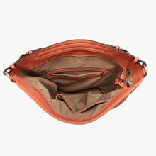 Load image into Gallery viewer, Aris Whipstitch Hobo Crossbody Bag with Guitar Strap
