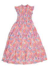 Load image into Gallery viewer, Simply Southern Tropical Print Smocked Midi Dress
