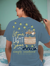 Load image into Gallery viewer, Simply Southern Let Your Light Shine Tee
