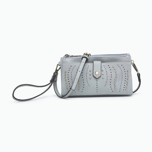 Ayra Studded Wallet Clutch Crossbody - 3 Colors