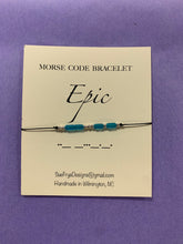 Load image into Gallery viewer, Morse Code Bracelets (2)

