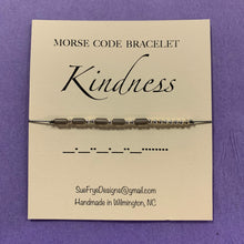 Load image into Gallery viewer, *LAST ONES* Morse Code Bracelets (1)
