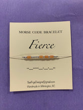 Load image into Gallery viewer, *LAST ONES* Morse Code Bracelets (2)

