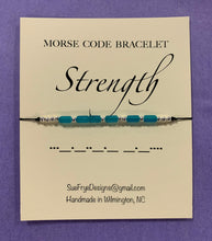 Load image into Gallery viewer, *LAST ONES* Morse Code Bracelets (1)
